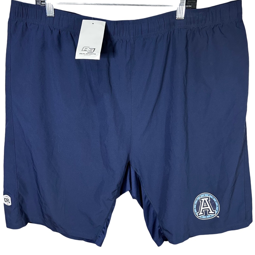RealSports Apparel Toronto Argonauts Team Shorts Mens Training Gym Workout Large